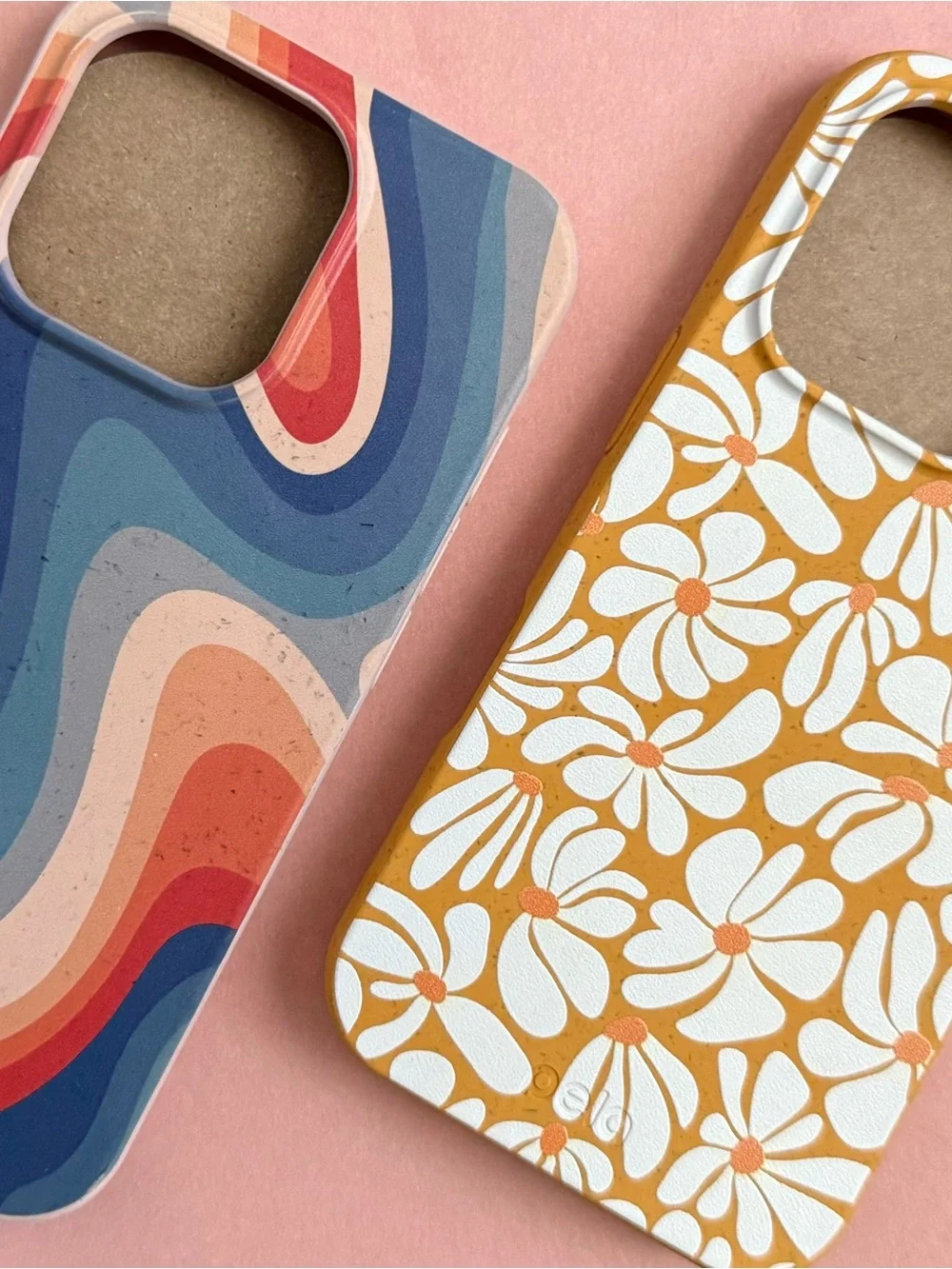 Pela Floral Mustard & Multi-Color Eco Phone Case - Protective Design